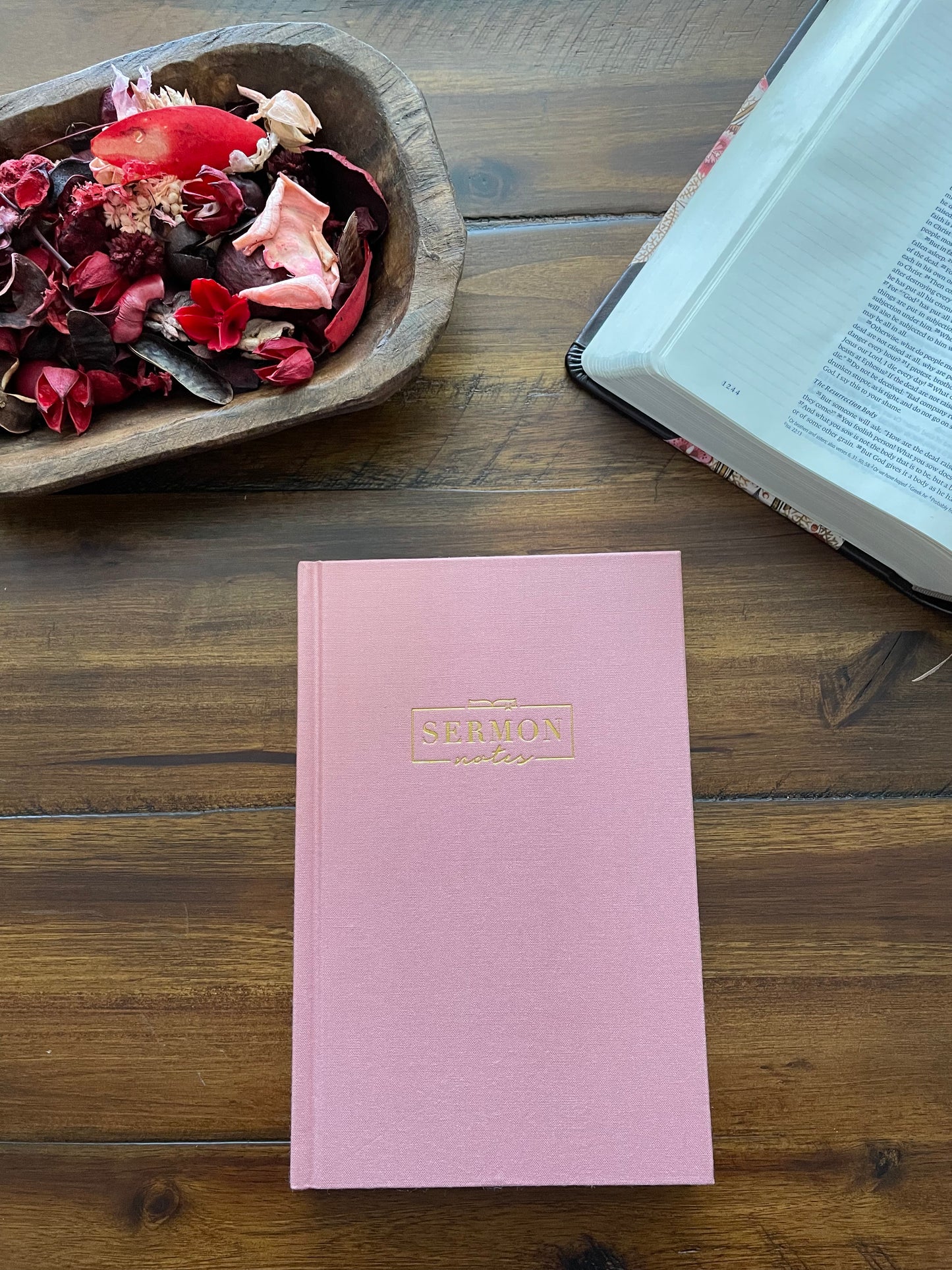 SERMON NOTES JOURNAL